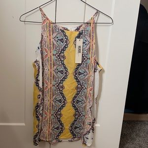 Verse Alecto Halter Top Yellow - S